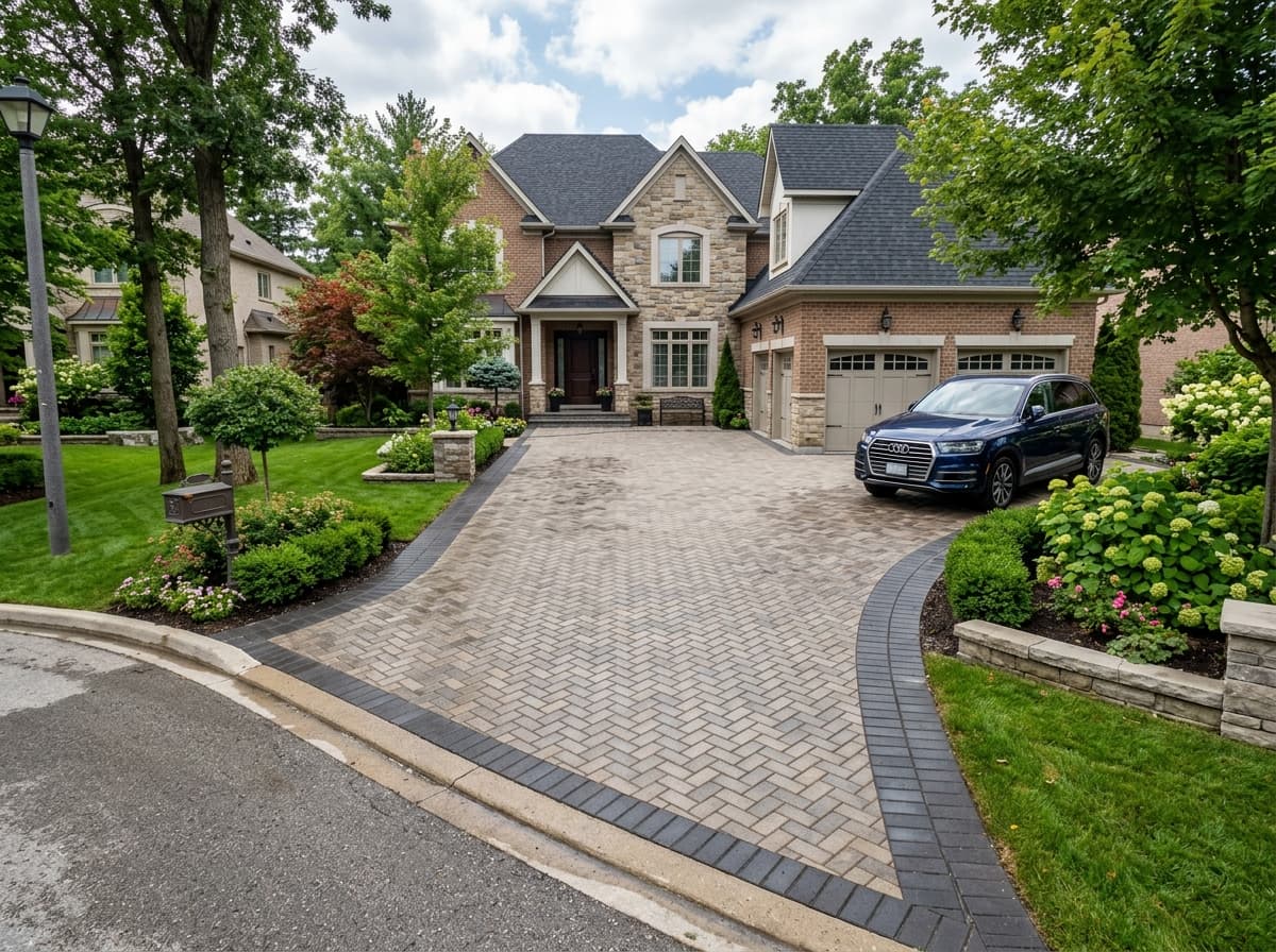 Paver driveway project